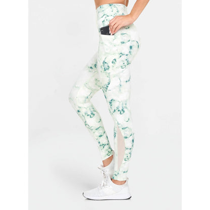 Women's Active High Rise Printed Leggings With Pockets