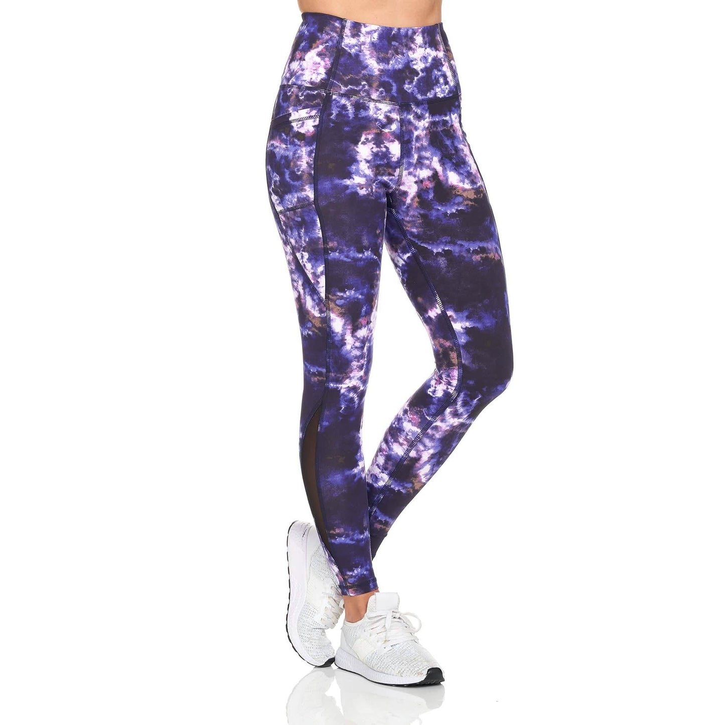 Women's Active High Rise Printed Leggings With Pockets