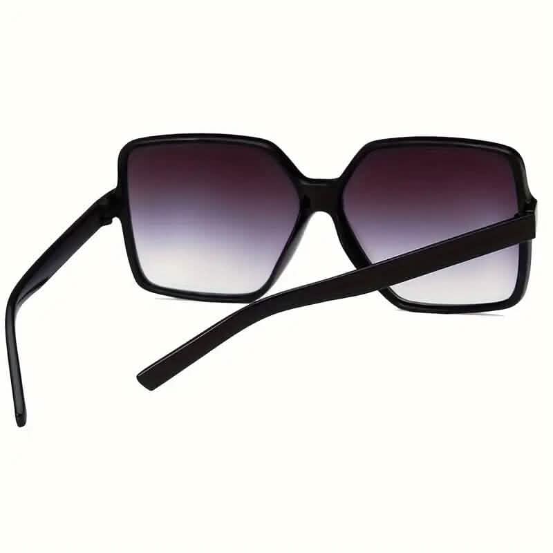 Women's Black Oversized PC Frame Glasses