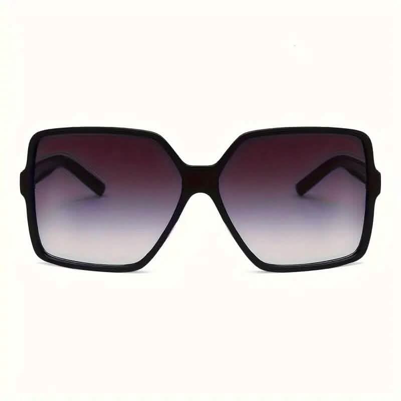 Women's Black Oversized PC Frame Glasses