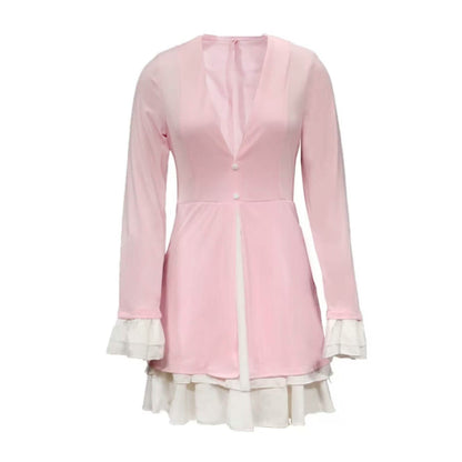 Women's Blazer Dress A Line Dress Mini Dress