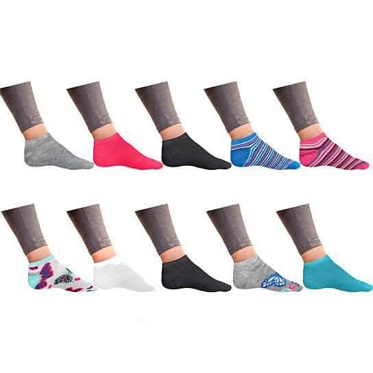 Women’s Breathable Colorful Fun No Show Low Cut Ankle Socks