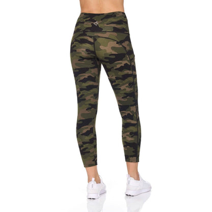 Women's Camo 7/8 High Waist Legging With Pockets