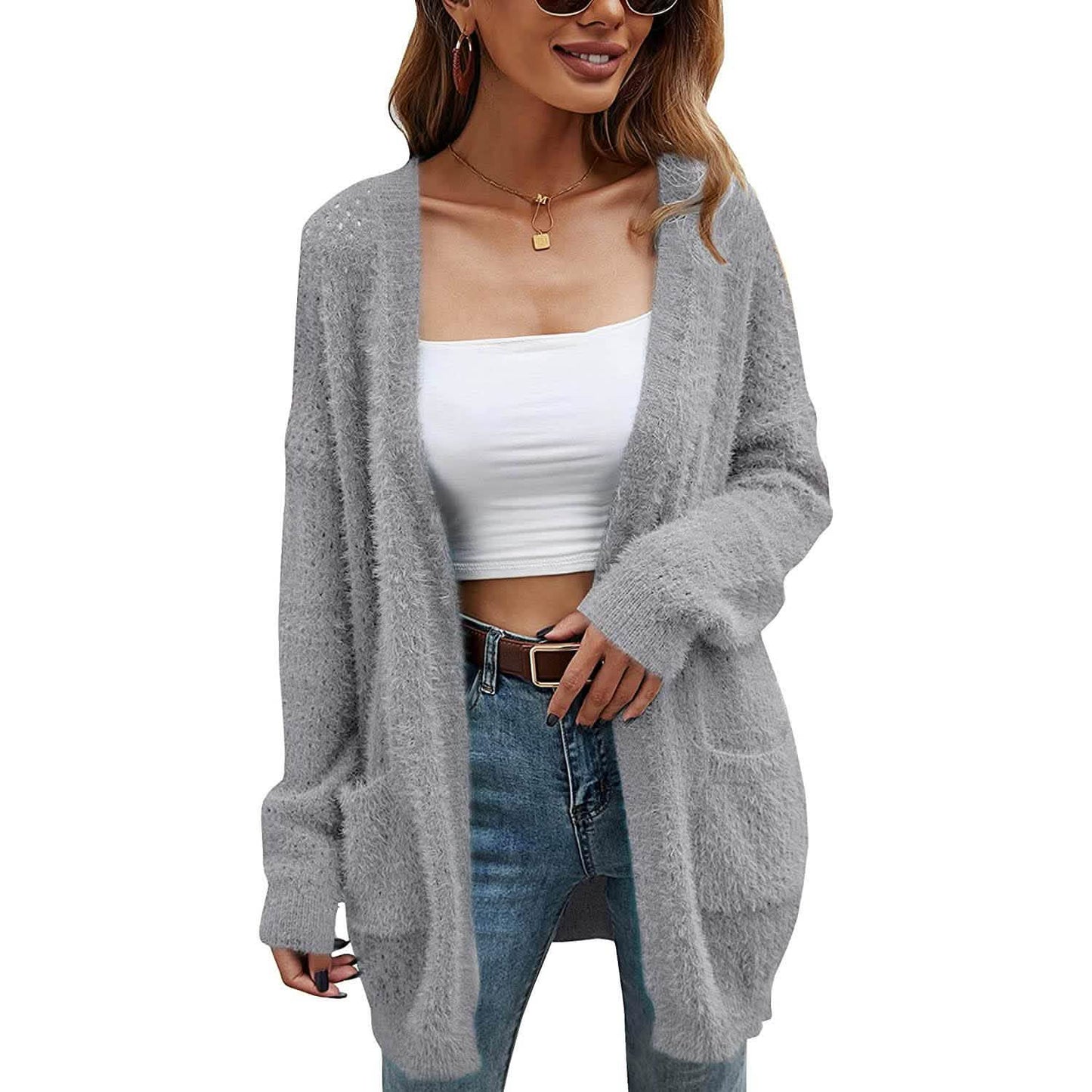 Women's Cardigan Knitted Sweater Jacket