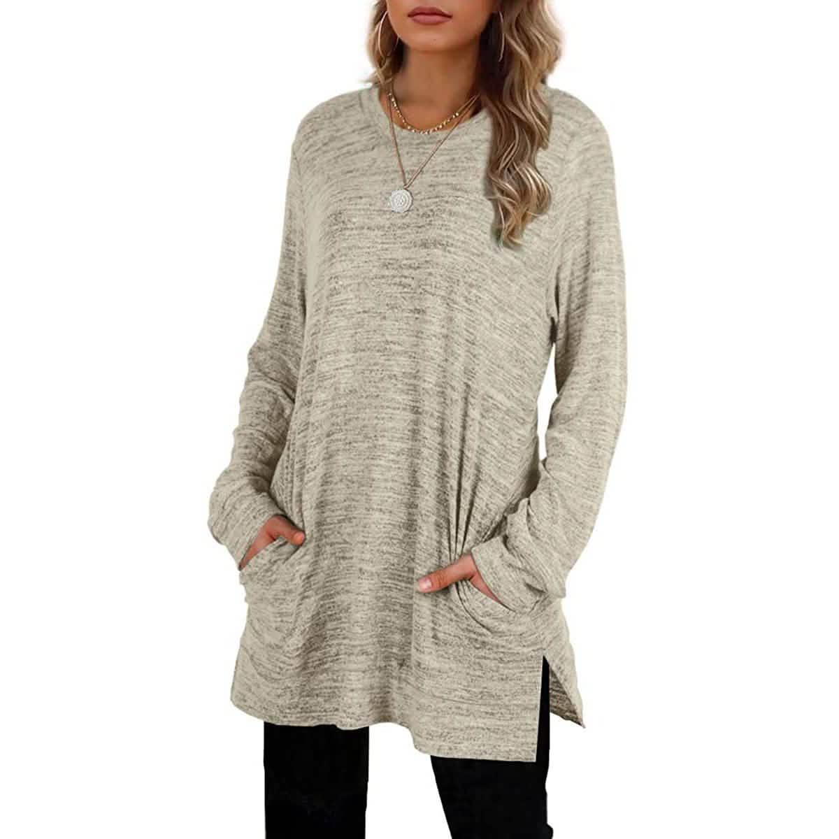 Women's Casual Sweatshirts Long Sleeve Oversized Shirt