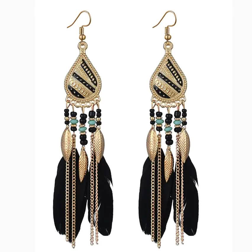 Women's Chic and Modern Street Color Block Earring
