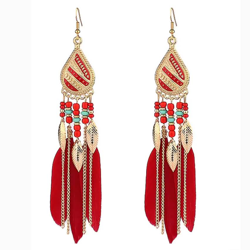 Women's Chic and Modern Street Color Block Earring