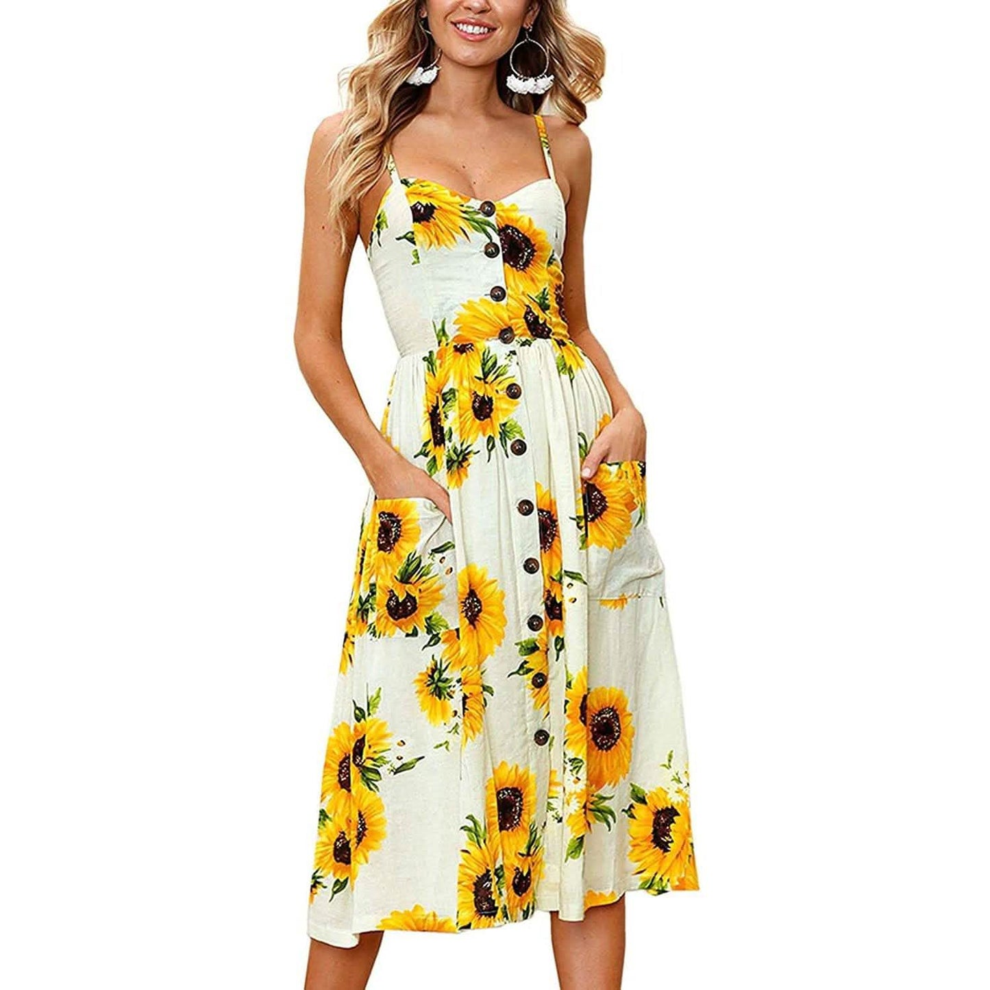 Women's Dresses Summer Casual Spaghetti Strap