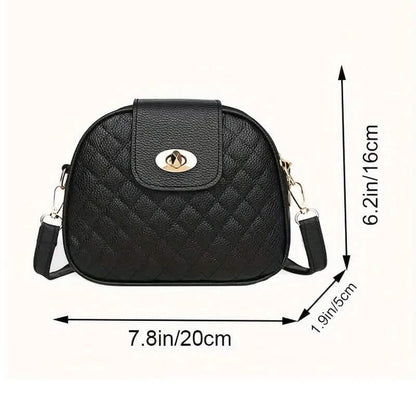 Women's Fashion PU Leather Crossbody Bag