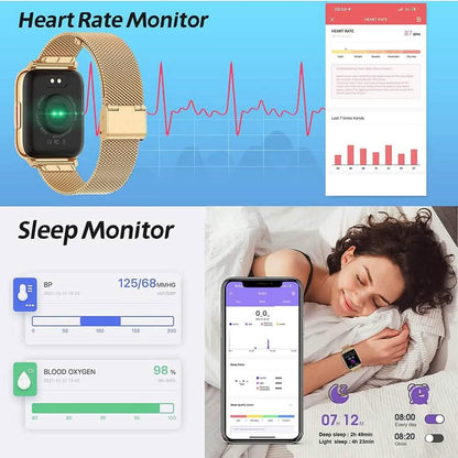 Women's Fitness Tracker with Blood Pressure & Heart Rate Monitor