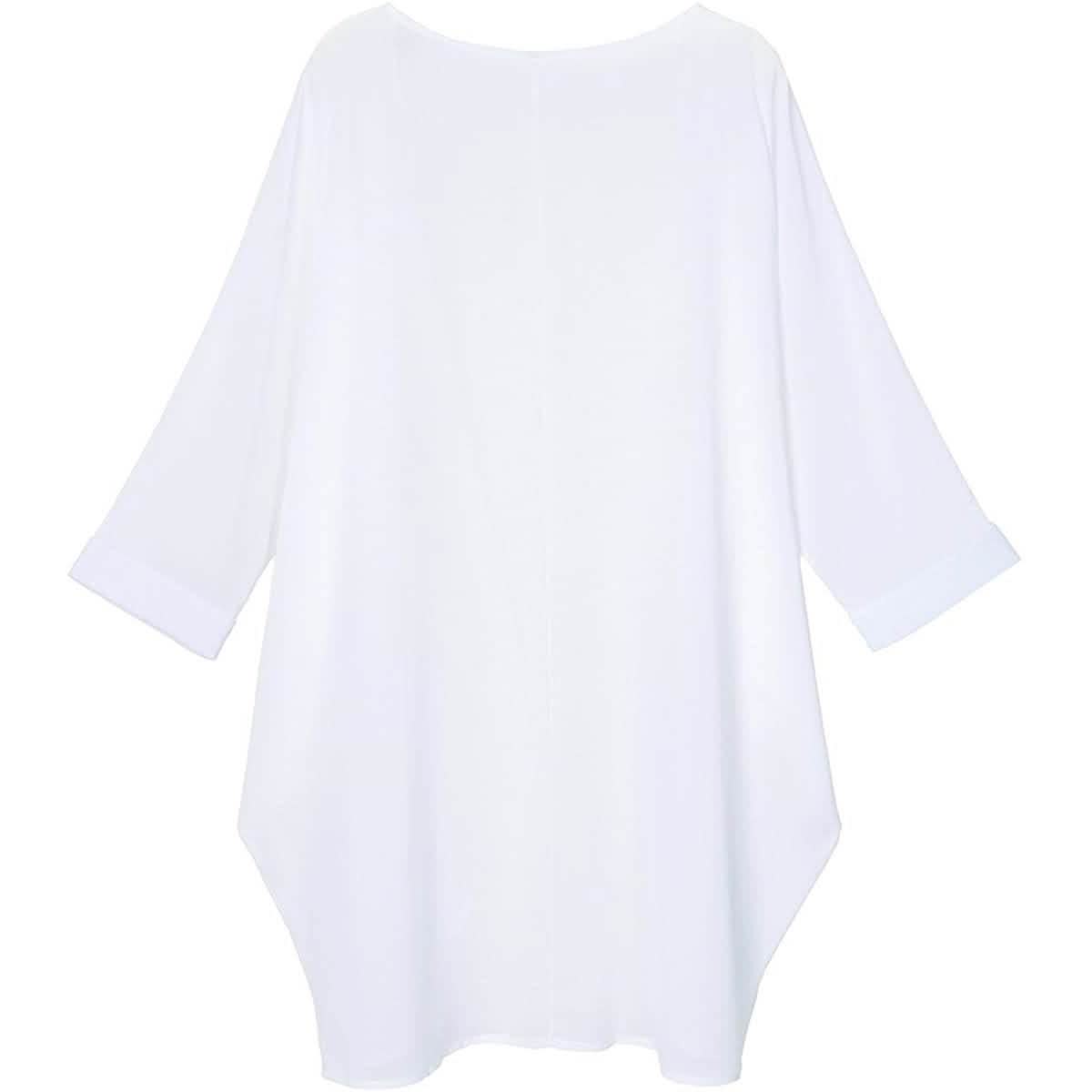 Women's Floral Print Sheer Chiffon Loose Kimono Cardigan Capes