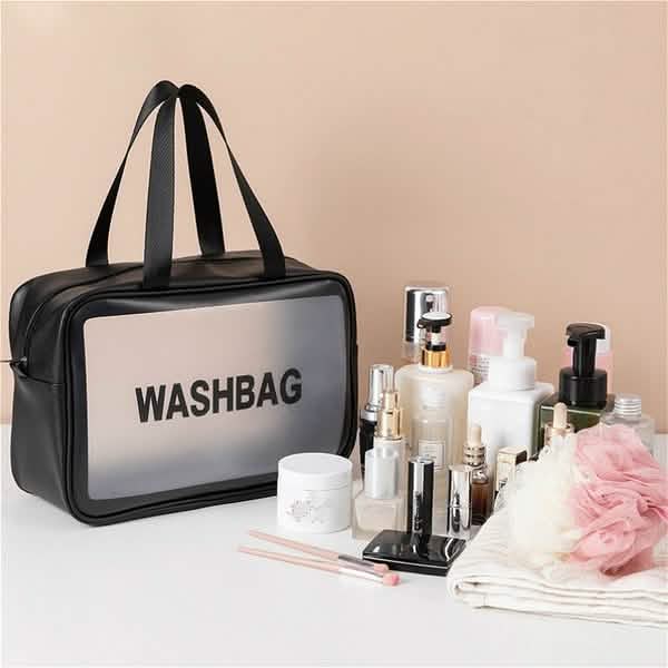 Women's Frosted Waterproof Cosmetic Bag