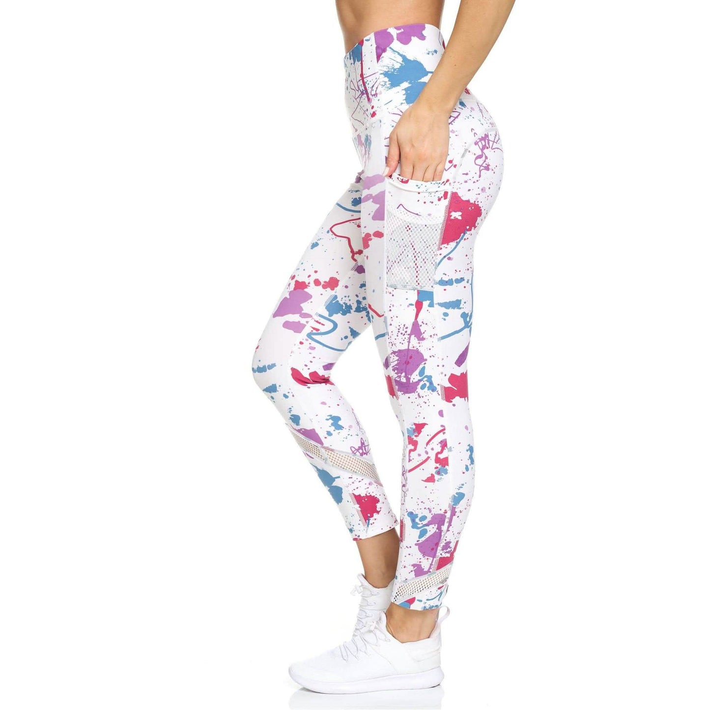 Women's High Waist Full Length Leggings with Pockets