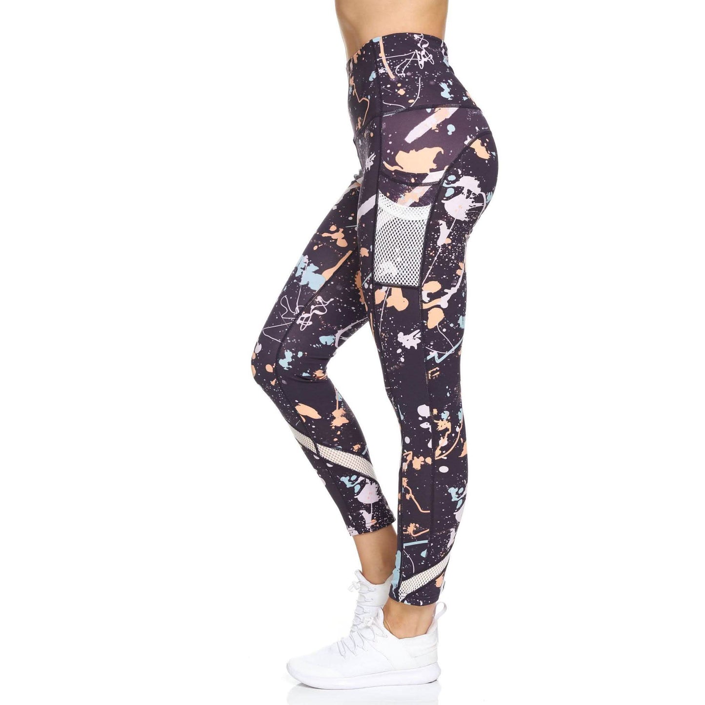 Women's High Waist Full Length Leggings with Pockets