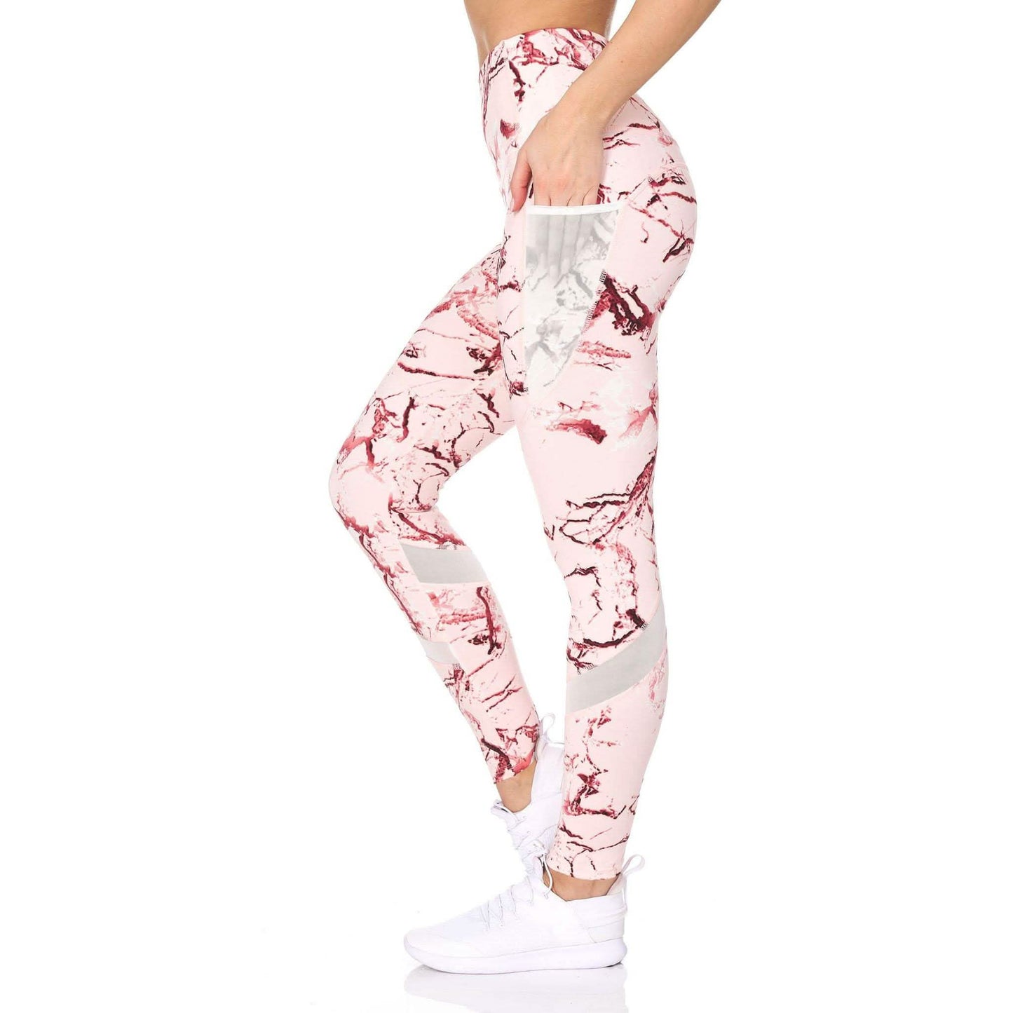 Women's High Waist Full Length Leggings with Pockets