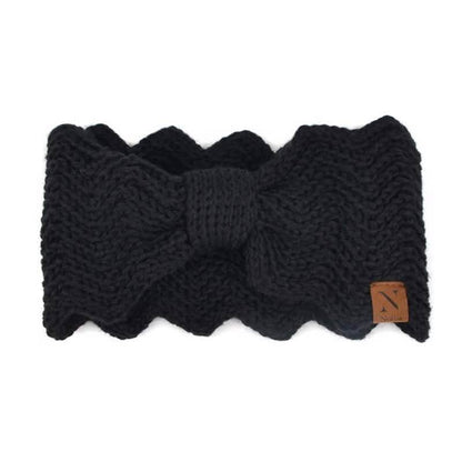 Women's Knotted Knit Winter Head Band