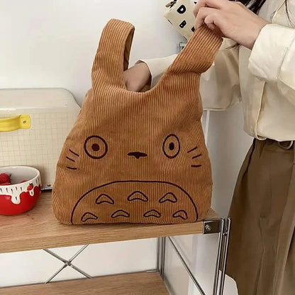 Women's Large Capacity Corduroy Handbag