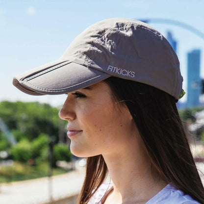 Women's Lightweight Active Quick Dry Foldable Sports Cap Headgear