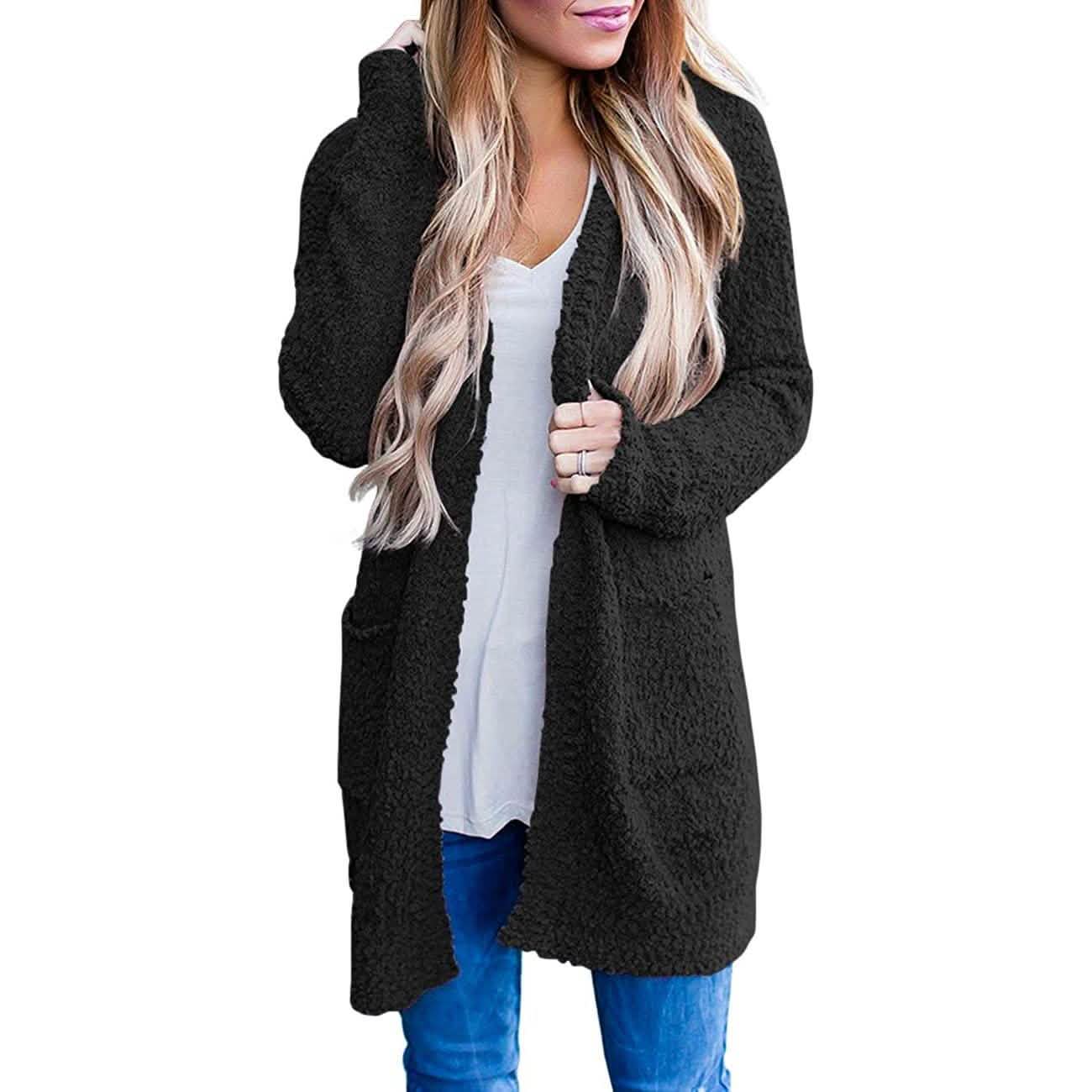 Women's Long-Sleeved Soft Chunky Knitted Sweater