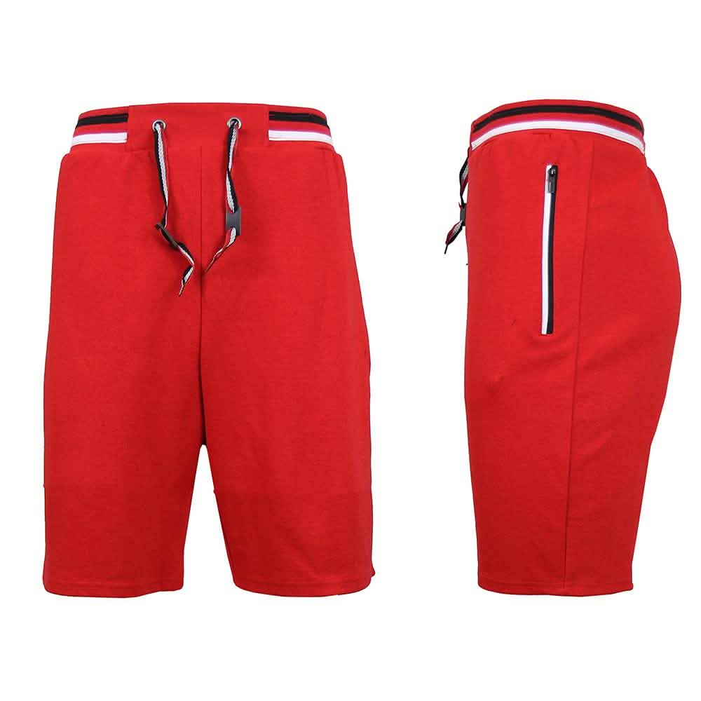 Women's Lounge Tech Jogger Shorts with Zipper Side Pockets