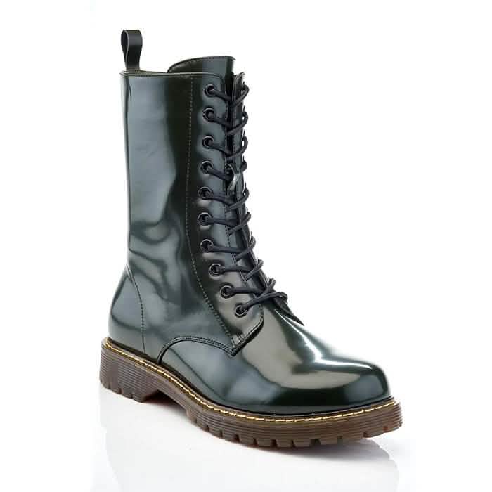 Women's Mid-Calf Classic Marten-Style Combat Boots - Assorted Styles