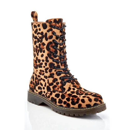 Women's Mid-Calf Classic Marten-Style Combat Boots - Assorted Styles