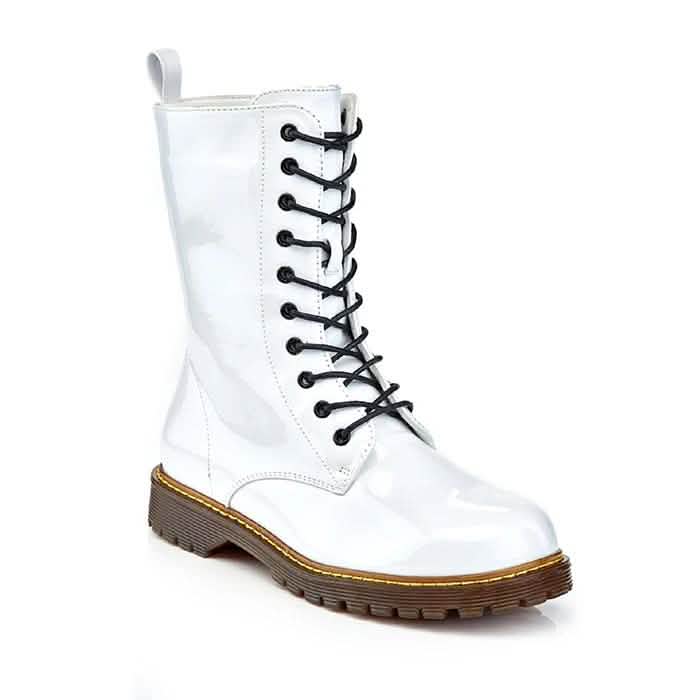 Women's Mid-Calf Classic Marten-Style Combat Boots - Assorted Styles