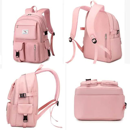 Women's Oxford Fabric Adjustable Large Capacity Backpack