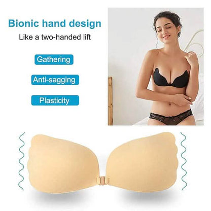 Women's Plus Size Adhesive Bra