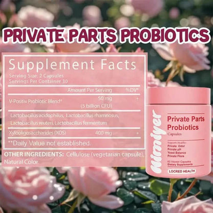 Women's Private Probiotics, Probiotics And Prebiotic Combination Conditioning