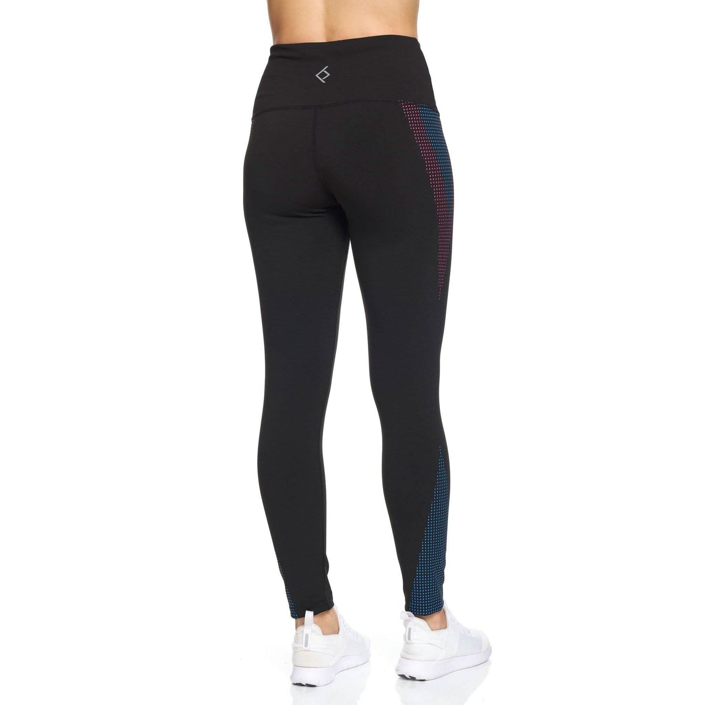 Women's Rubber Dotted High Waist Full Length Legging