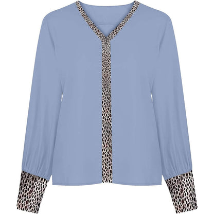 Women's Sexy Leopard Print Shirt