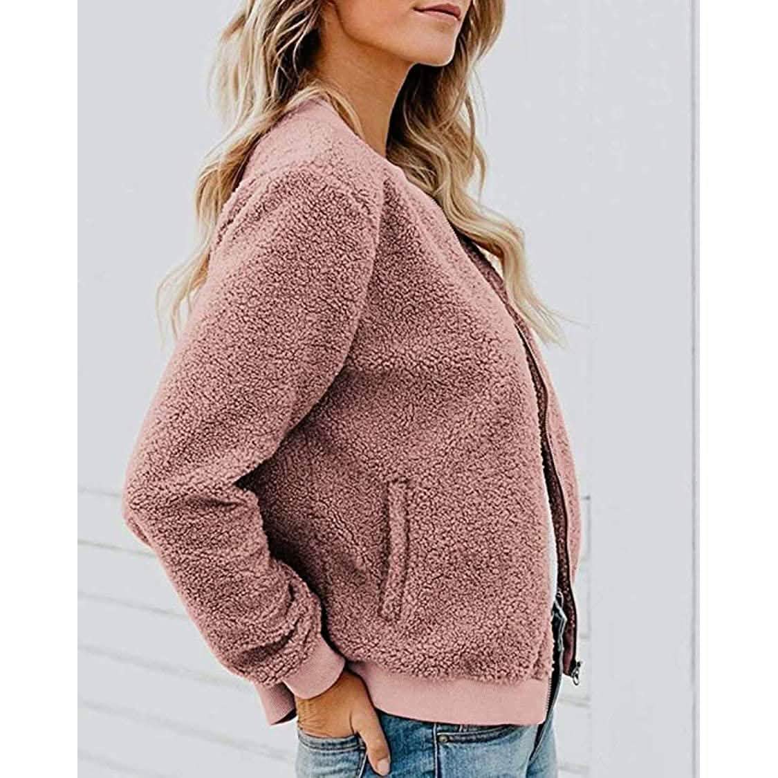 Women's Sherpa Fleece Jacket
