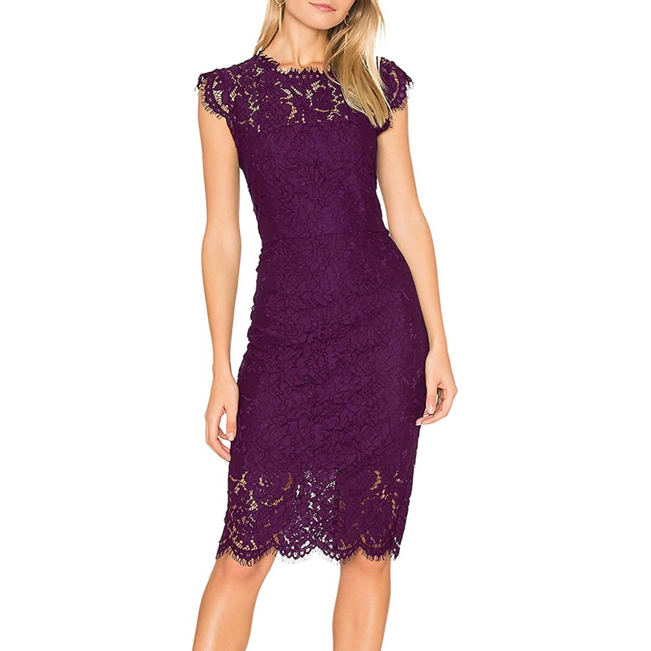 Women's Sleeveless Lace Dress
