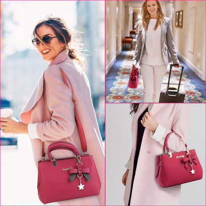 Women's Soft Leather Handbag Tote Shoulder Crossbody Bag