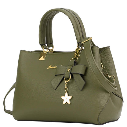 Women's Soft Leather Handbag Tote Shoulder Crossbody Bag