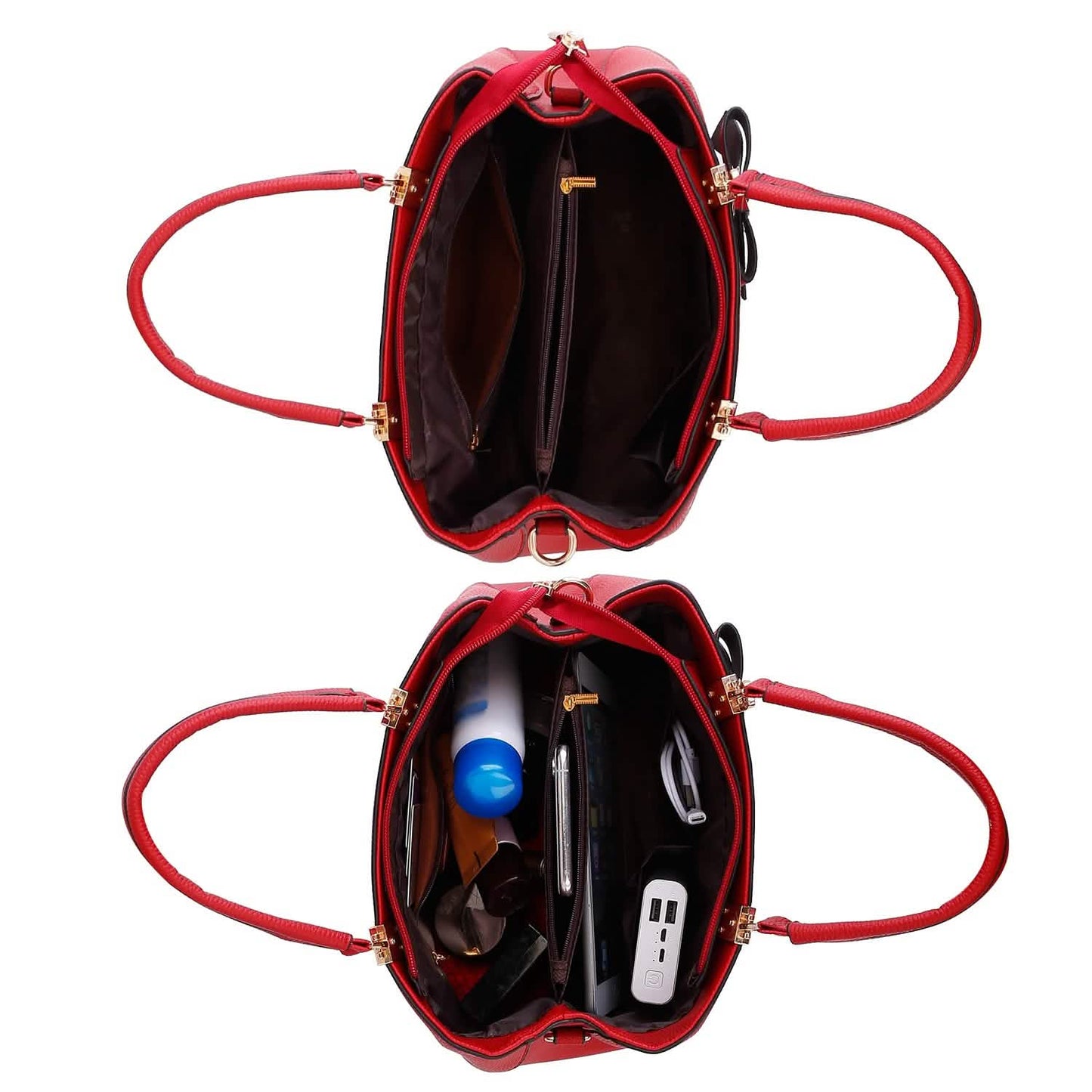 Women's Soft Leather Handbag Tote Shoulder Crossbody Bag