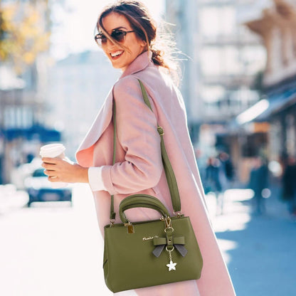Women's Soft Leather Handbag Tote Shoulder Crossbody Bag