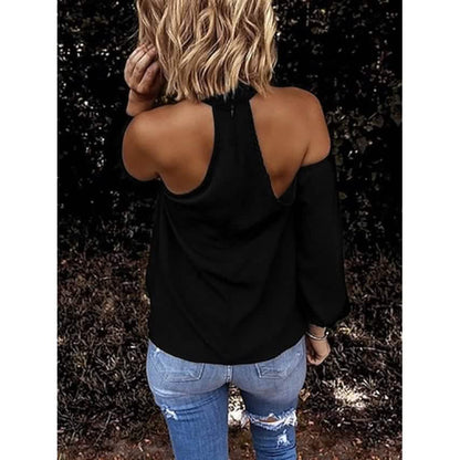 Women's Solid Color Halter Top