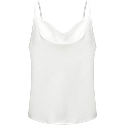 Women's Spaghetti Strap V-Neck Satin Suspender