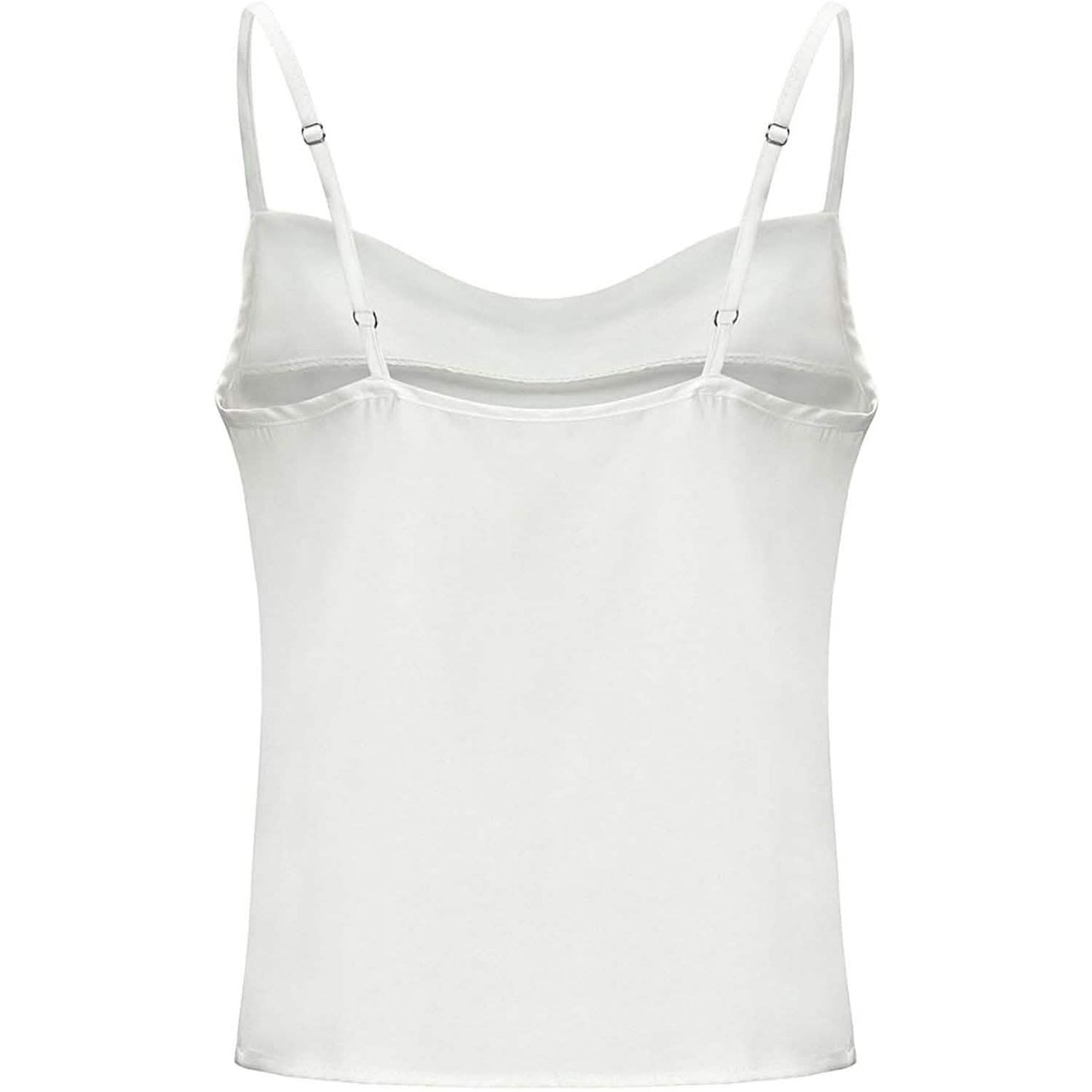 Women's Spaghetti Strap V-Neck Satin Suspender