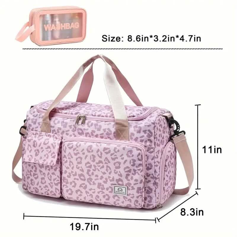 Women's Stylish Waterproof Fitness Travel Bag