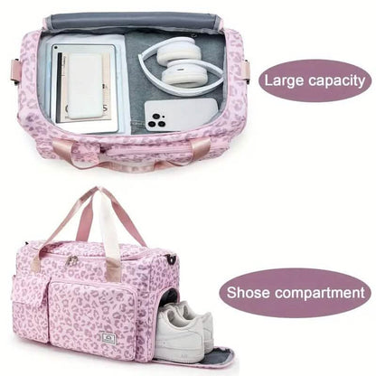Women's Stylish Waterproof Fitness Travel Bag