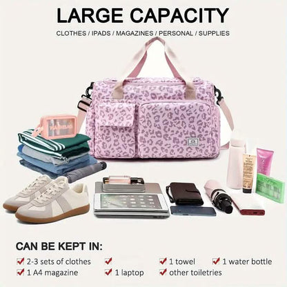 Women's Stylish Waterproof Fitness Travel Bag