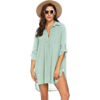 Women's Swimsuit Beach Cover Up Dress