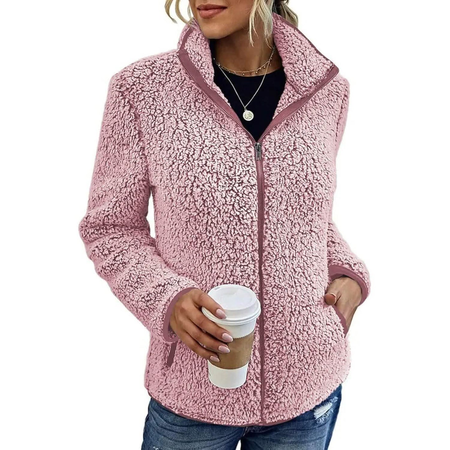 Women's Zip Up Jacket Long Sleeve