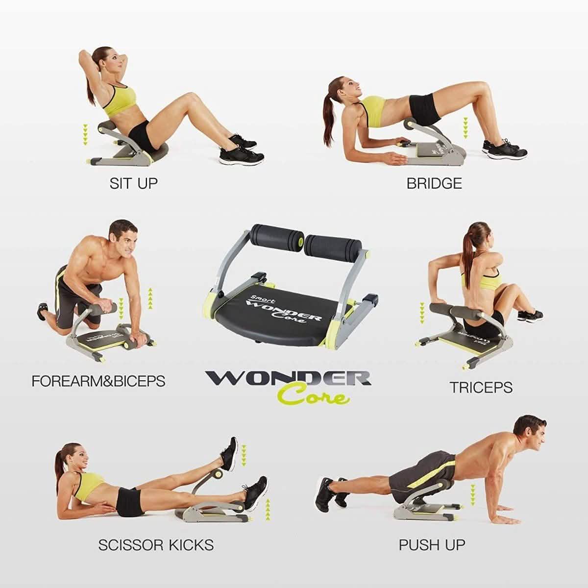 Wonder Core Smart Fitness Exercise Equipment