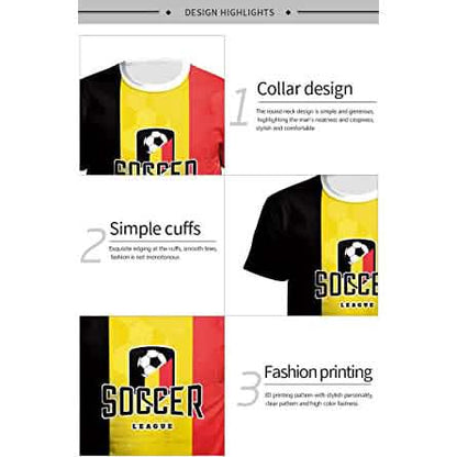 World Cup 2022 Soccer Jersey Women & Mens Football T-Shirts Belgium