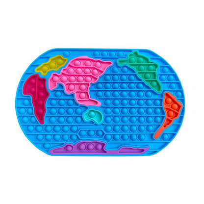 World Push Pop Anti-Stress Puzzle