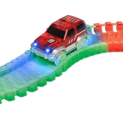 World Tech Toys Galaxy Flex-Track with LED Car